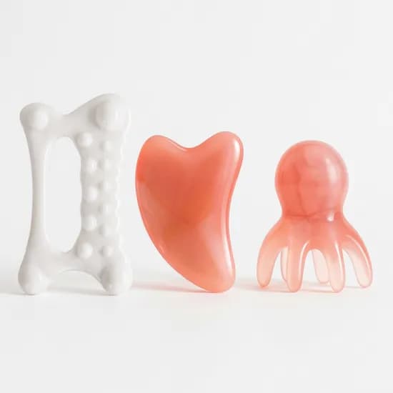 선물용 내꺼용 괄사 마사지 3종, 전신, 1개 + 문어, 1개 + 하트, 1개 총 3개 4,900원 무배