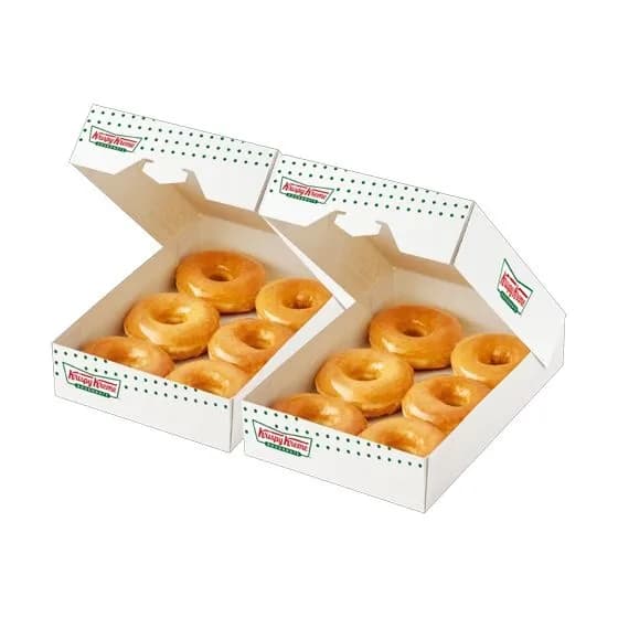 크리스피크림도넛 글레이즈드 하프더즌 1+1 10,260원
