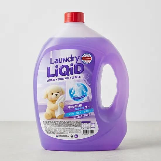 PICK) 리퀴드 고농축 라벤더 세탁세제, 2.5L, 4개