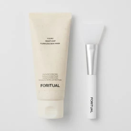 하루특가) 포리추얼 율무어성초팩, 100ml, 1개 + 브러쉬 증정