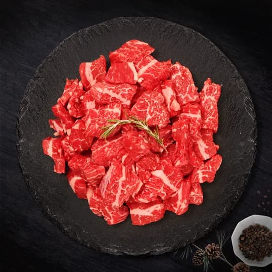 하루특가) 대구축산농협 팔공참한우 1++등급 국거리, 300g, 1개