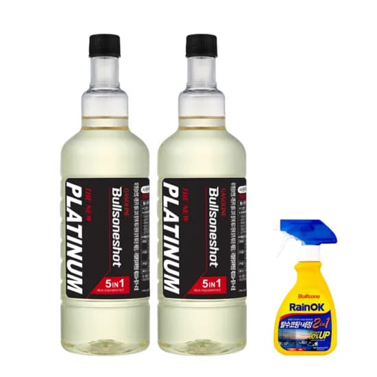 불스원샷 플래티넘 연료첨가제 5in1 500ML 2종택1+사은품