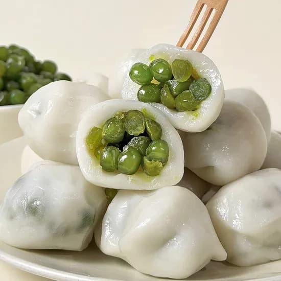 하루특가) 명가삼대떡집 굳지않는 수제 완두콩 송편, 800g, 1개