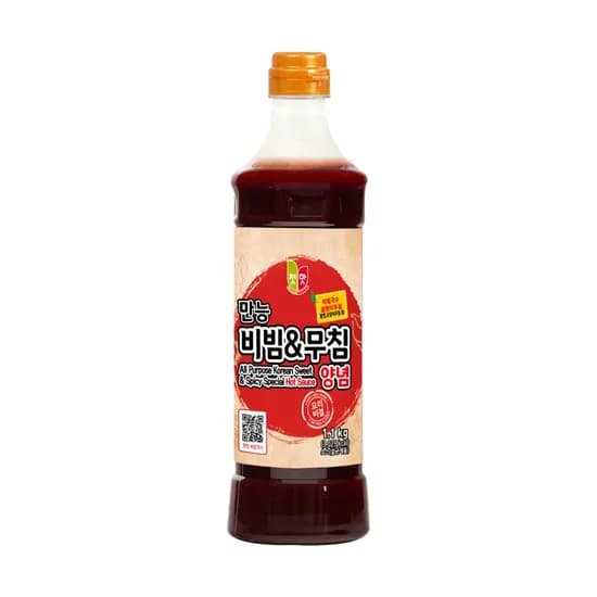 하루특가) 첫맛 만능 비빔무침양념, 1.1kg, 2개