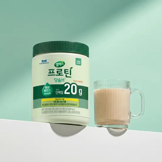 ) 셀렉스 프로틴 당솔브 혈당밸런스, 미숫가루맛, 266g, 2통
