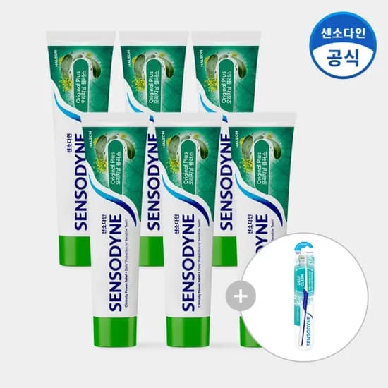 센소다인 오리지날 플러스 민감성 치약 100g x 6개