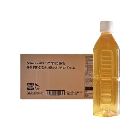 맑은내일 양파껍질차, 500ml, 24개