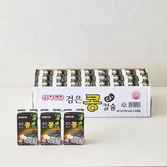 삼육두유 검은콩칼슘 140ml 48팩 / 정가 34000원