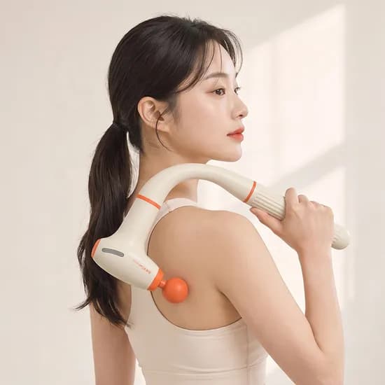 하루특가) 스카이 케어 3in1 커브 마사지건, SKY-CA-EM14, 베이지, 1개