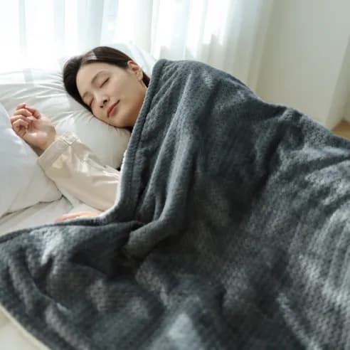 엔투스 프리미엄 전기 담요 온열 극세사 발열 전기요 이불