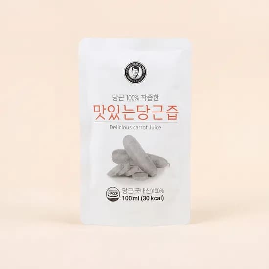 하루특가) 김재식헬스푸드 맛있는 당근즙, 100ml, 30팩, 1박스