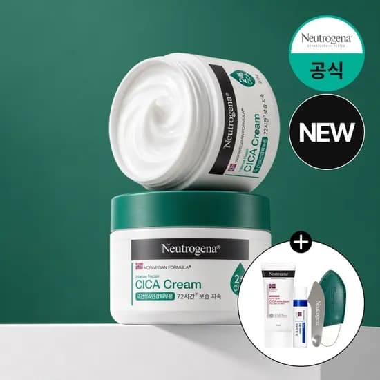 뉴트로지나 인텐스 리페어 시카 크림 200g 2개