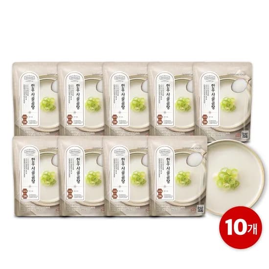 신세계푸드 호텔컬렉션 에센셜 한우 사골곰탕 450g 10개
