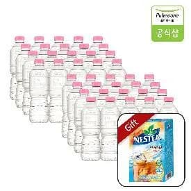 풀무원샘물 워터루틴 무라벨 생수 500ml X 40병