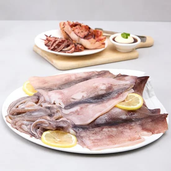 국내산 못난이 손질 오징어 1kg(8~12마리)