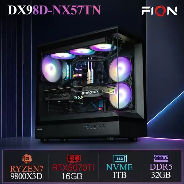 9800X3D 5070TI DDR5 32GB 1TB