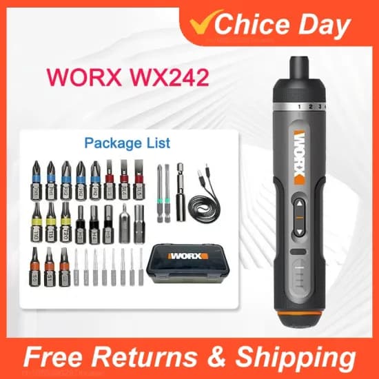 WORX WX242 전동드라이버 세트