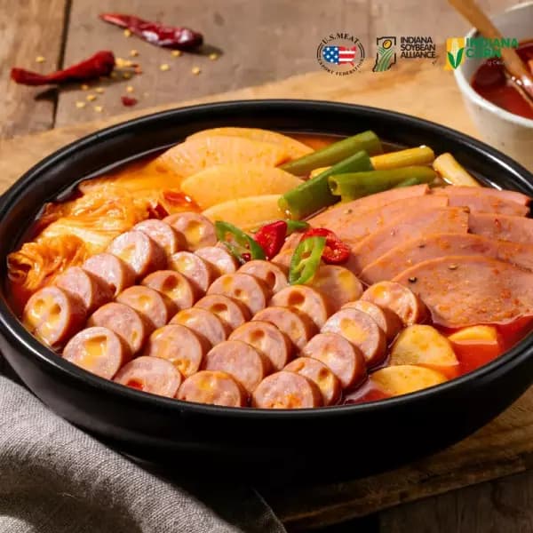 뉴 쟌슨빌 부대찌개 500g 2+2팩