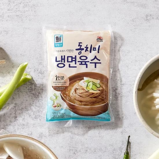 사조 대림 동치미 냉면육수 20봉 /정통 냉면육수 20봉(카드)