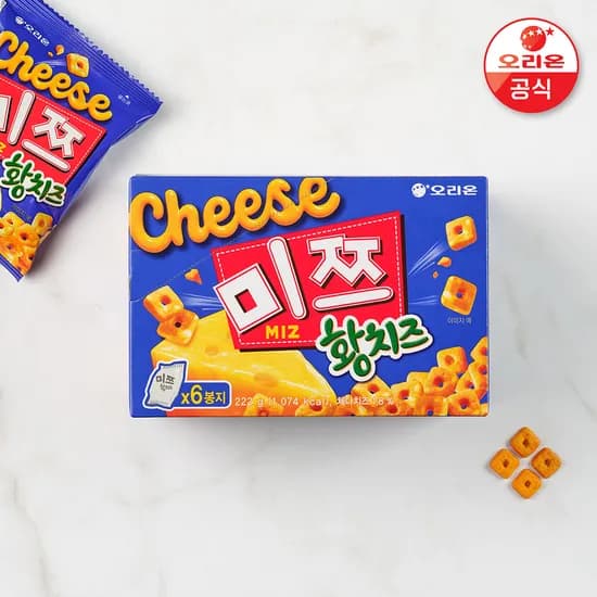 미쯔 황치즈 222g 4개