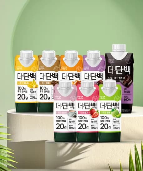 더단백 드링크 8종 택2 골라담기 총 36팩