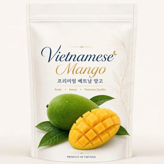 베트남 냉동 무가당 그린망고 250g