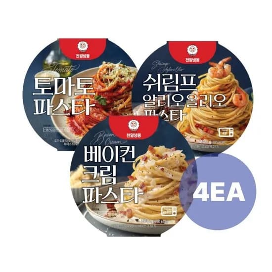 천일식품 파스타 4팩 골라담기