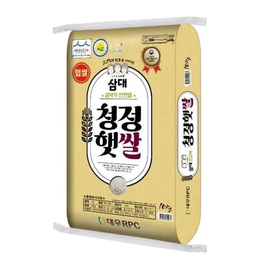 26년산 햅쌀 삼대 청정햇쌀 조명햅쌀 상등급 10kg
