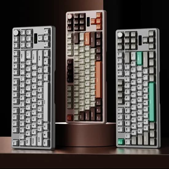 ilovbee VK87 풀알루 듀얼 8K TKL 기계식 키보드 노브
