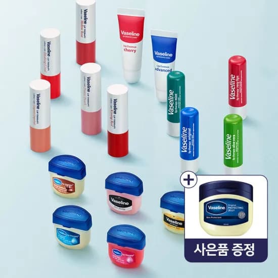 바세린 립밤 스틱 4.8g 4개
