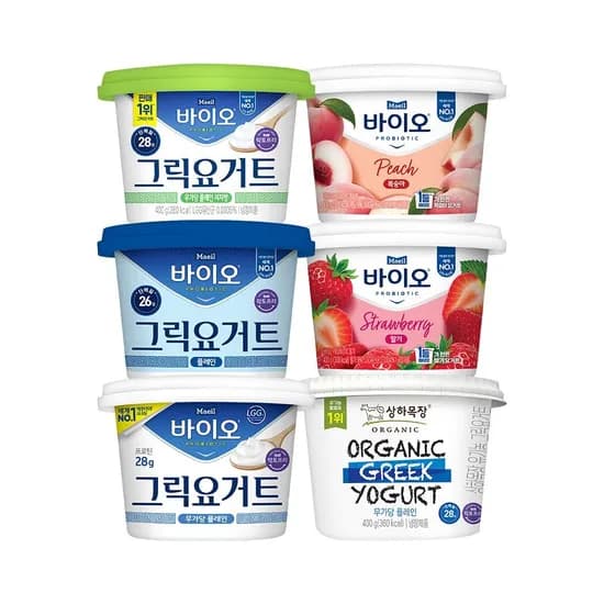 매일바이오 요거트 무가당 400g 3개 외 골라담기