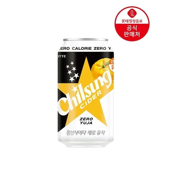 칠성사이다 제로 유자 355ml 24캔 13,940원