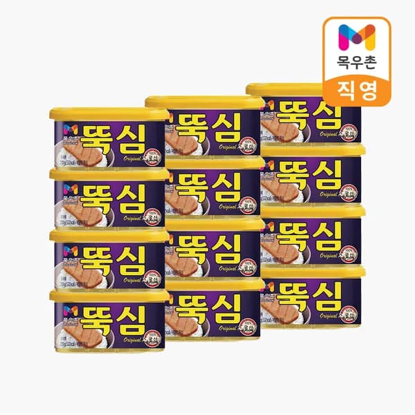목우촌 뚝심 200g x 12개