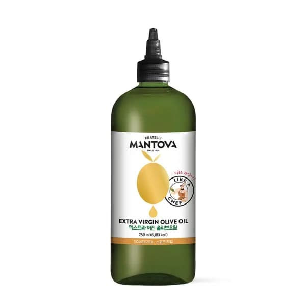 만토바 스퀴즈 보틀 엑스트라 버진 올리브오일 750ml 18,900원