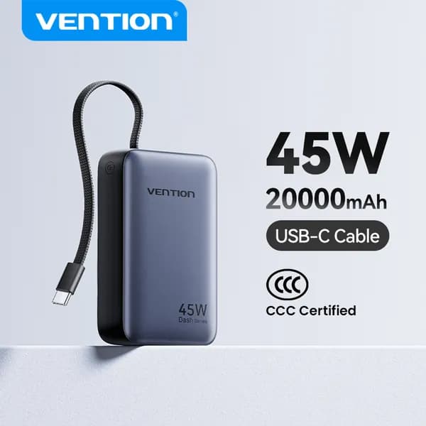 벤션 보조배터리 20000mAh 45W, 65W