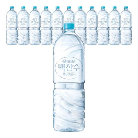 백산수 무라벨 2L 12병