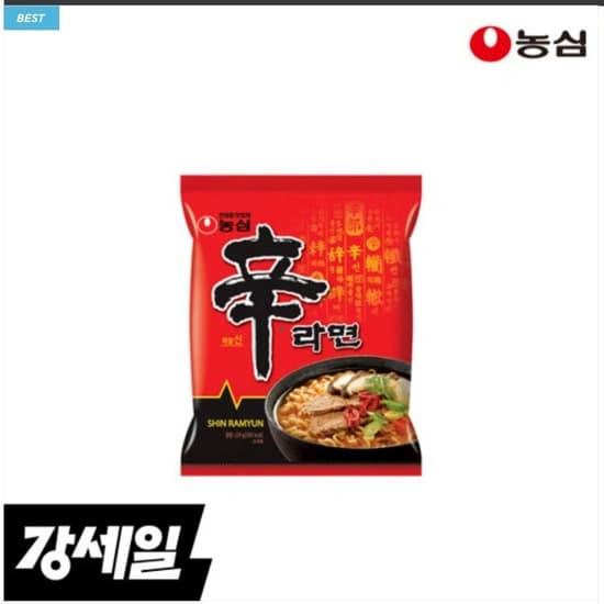 농심 신라면 (120g X 30개)