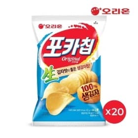 오리온 포카칩 오리지널M(66g) x 20개 신한카드