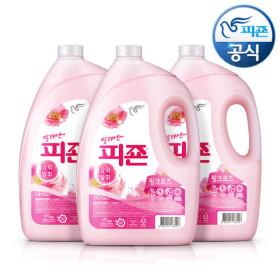 피죤 섬유유연제 3.1L 3개 (핑크/옐로/블루/바이올렛 , 총9.3L)