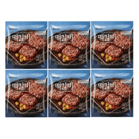 피코크 떡갈비 450g x 6팩