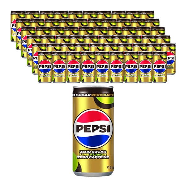 펩시 제로슈거 라임향 제로카페인, 210ml, 60개 티멤버십 국카