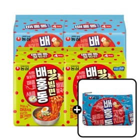 배홍동 비빔면 8입 + 배홍동 칼빔면 8입 (총 16봉)