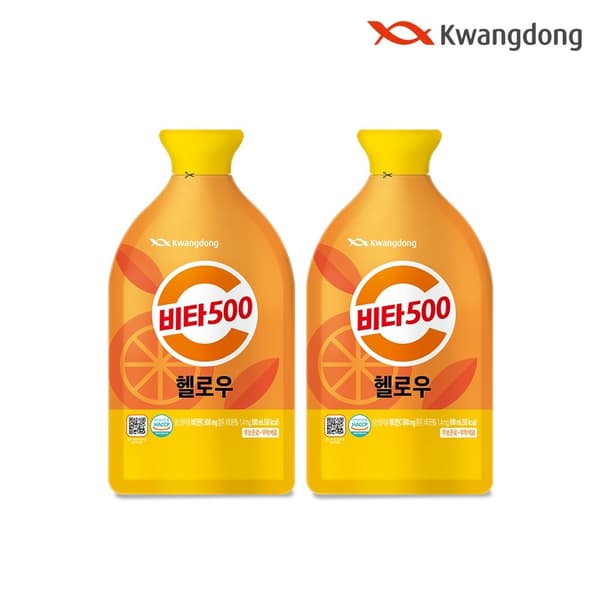 광동직영 비타500 Hello 헬로우 100ml x 50개입 (카드)