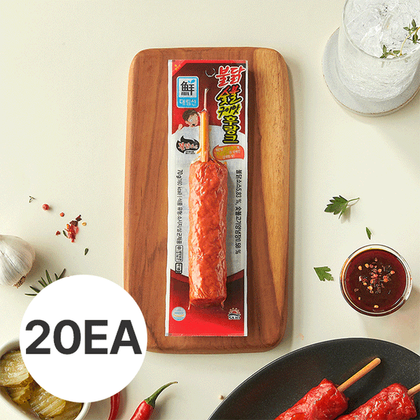 대림선 불닭후랑크 70g x 20개