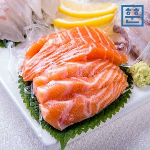 생연어 노르웨이산 슈페리어급 1kg (토스/카카오)