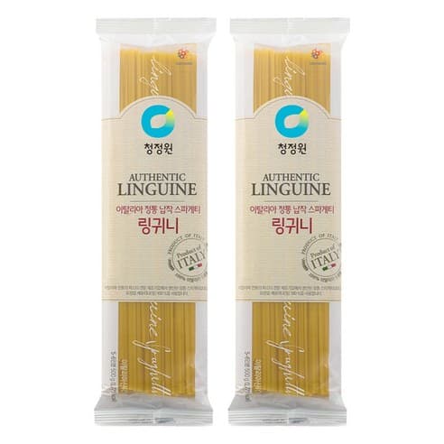 청정원 링귀니 스파게티면 500g 2개