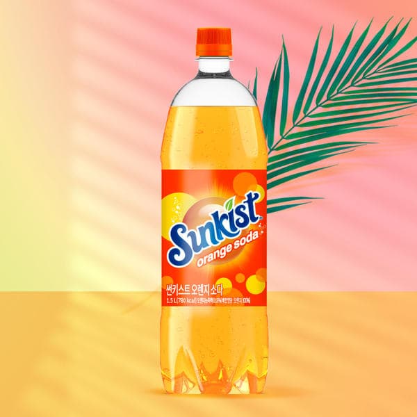 썬키스트오렌지 소다 1.5L 12입