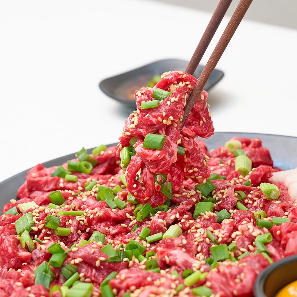 한우 육회 400g