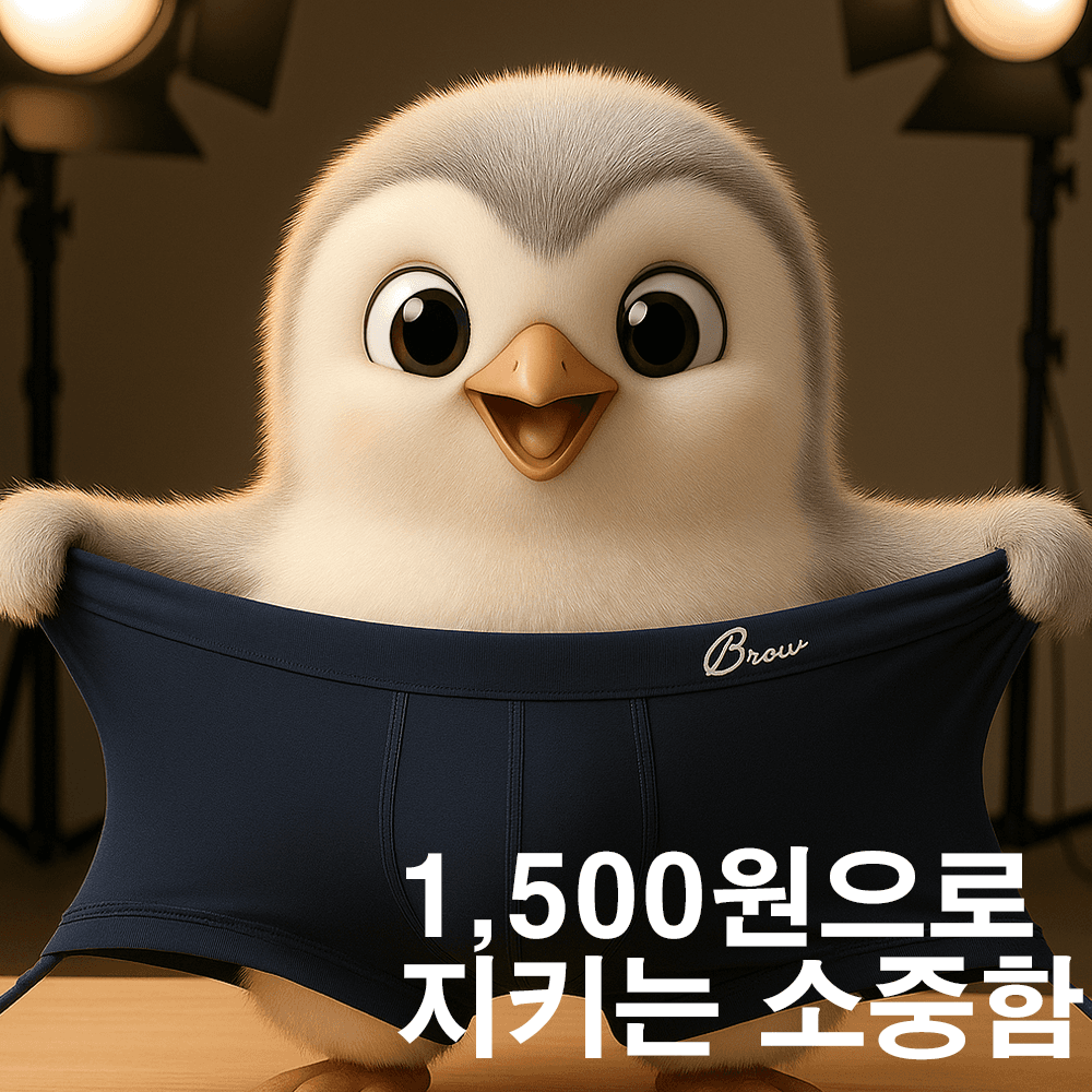 거사용 뜨밤용 BREEZ 밀착 드로즈 팬티