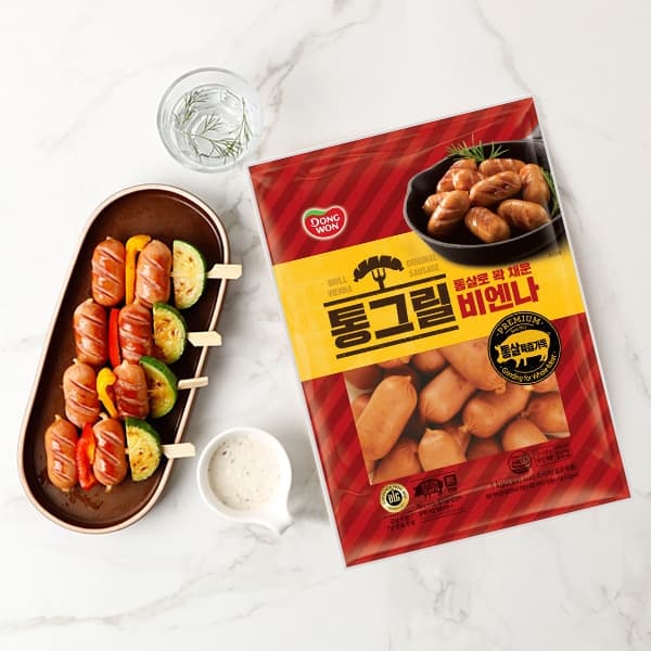 동원 통그릴 비엔나 1kg 2봉